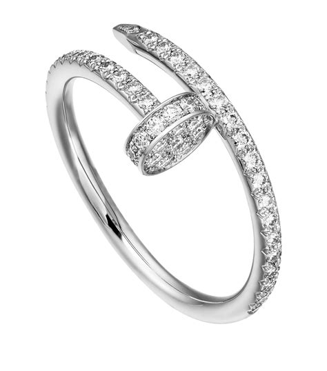 cartier un clou half diamond count